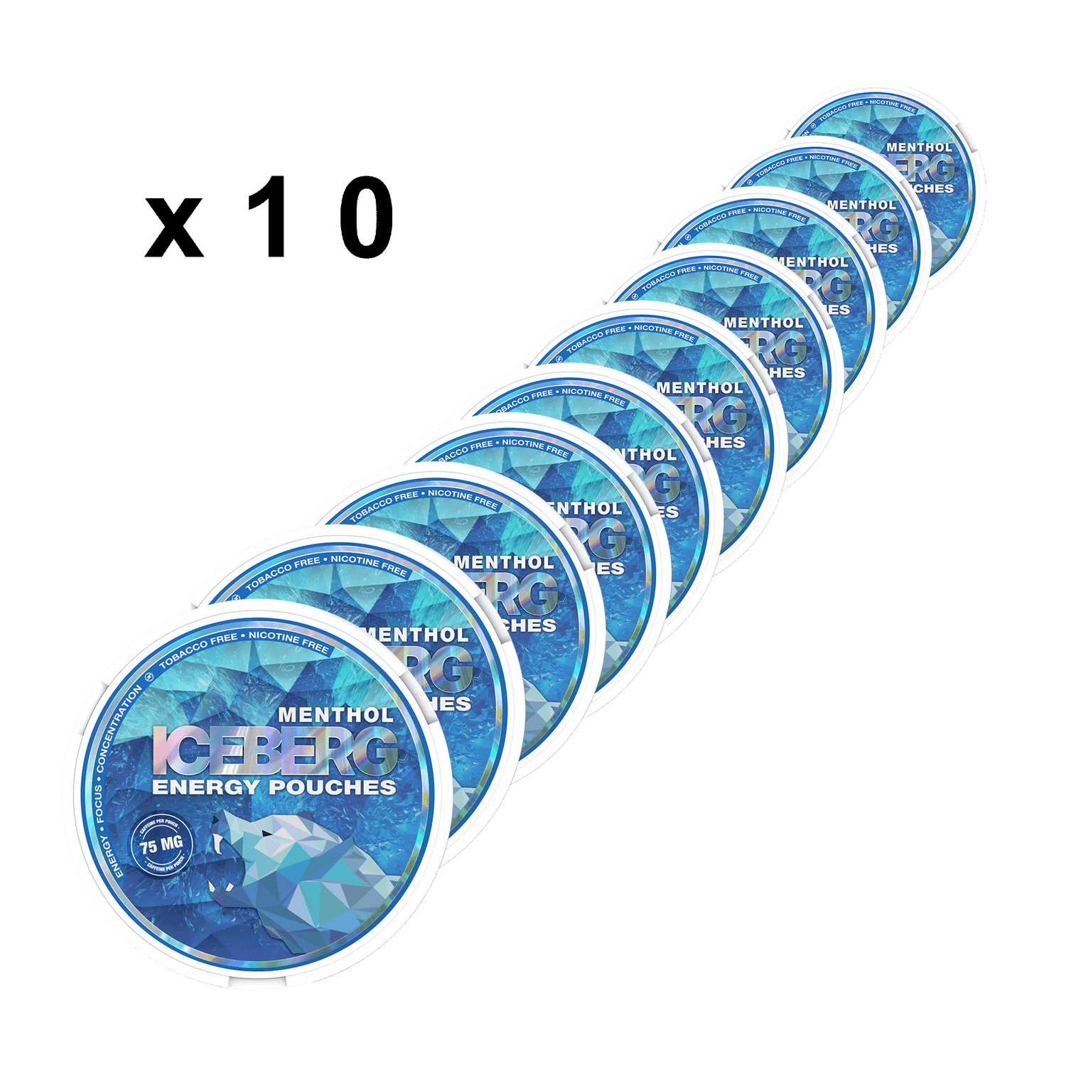 ICEBERG - Menthol 75mg - 10 Pack Carton