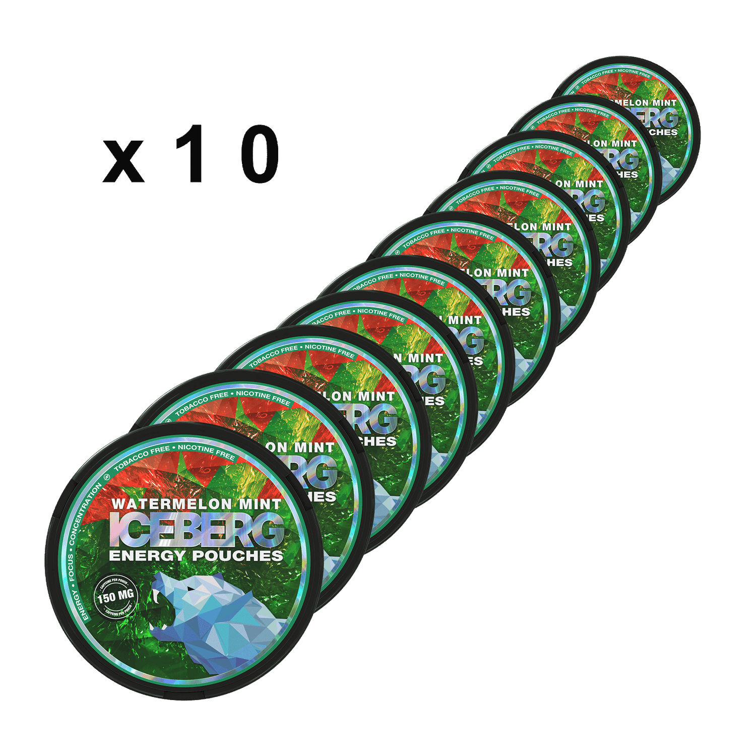 ICEBERG - Watermelon Mint 150mg - 10 Pack Carton