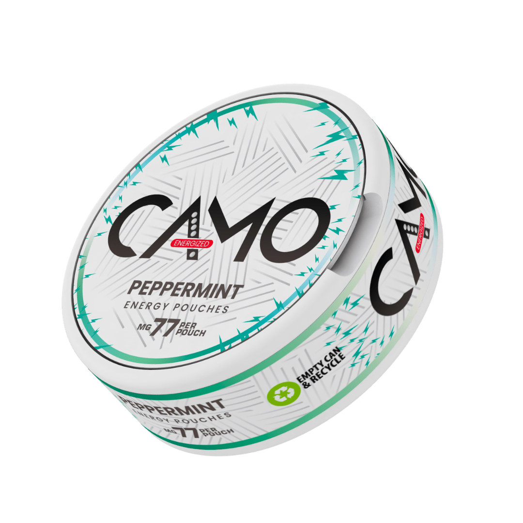 CAMO - Peppermint flavoured Caffeine Pouches