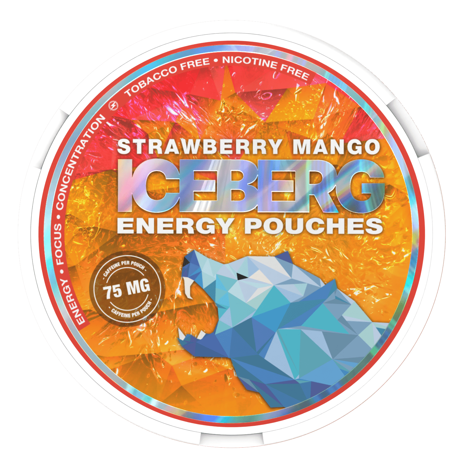 ICEBERG Energy Pouches - Strawberry Mango - Vapoureyes