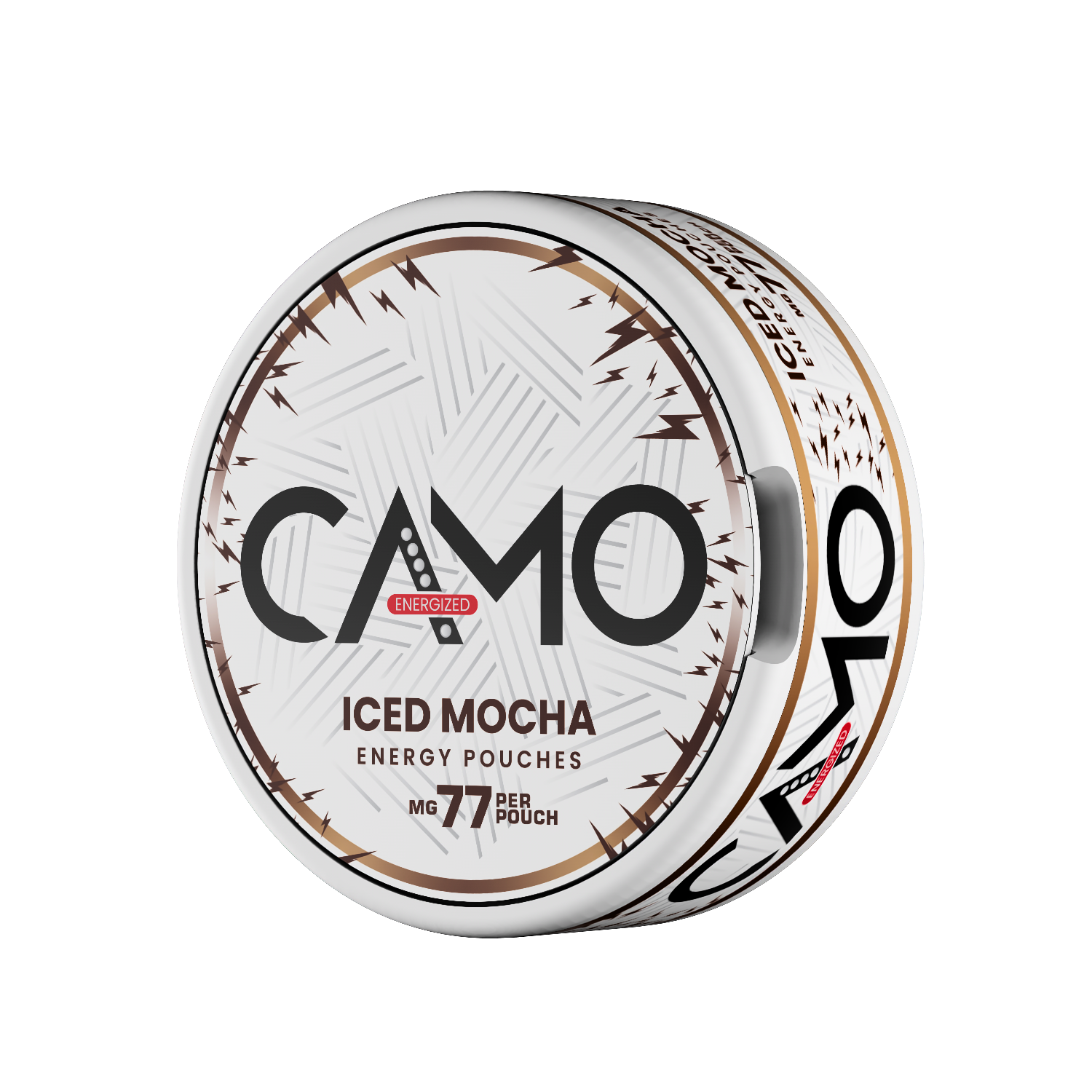 CAMO - Iced Mocha flavoured Caffeine Pouches - 77mg