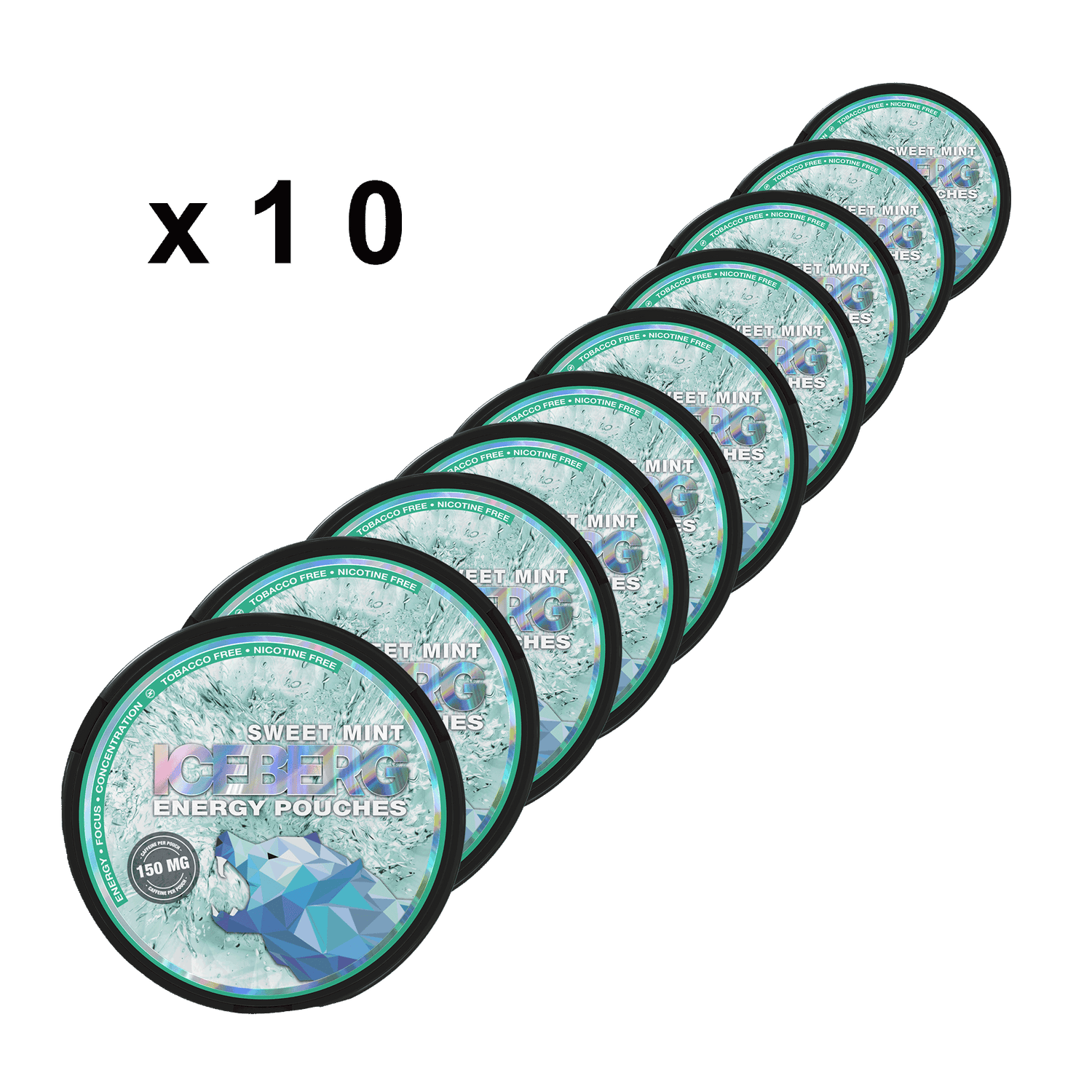 ICEBERG - Sweet Mint 150mg - 10 Pack Carton