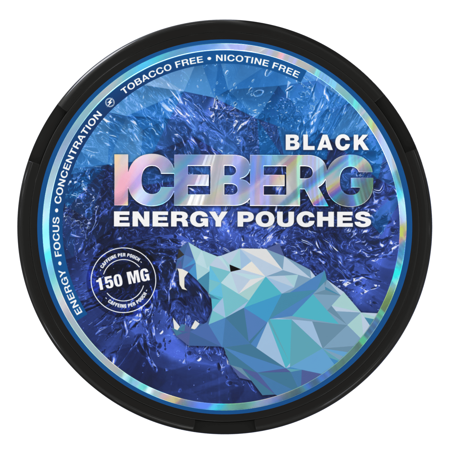 ICEBERG Enegry Pouches - Black - Vapoureyes